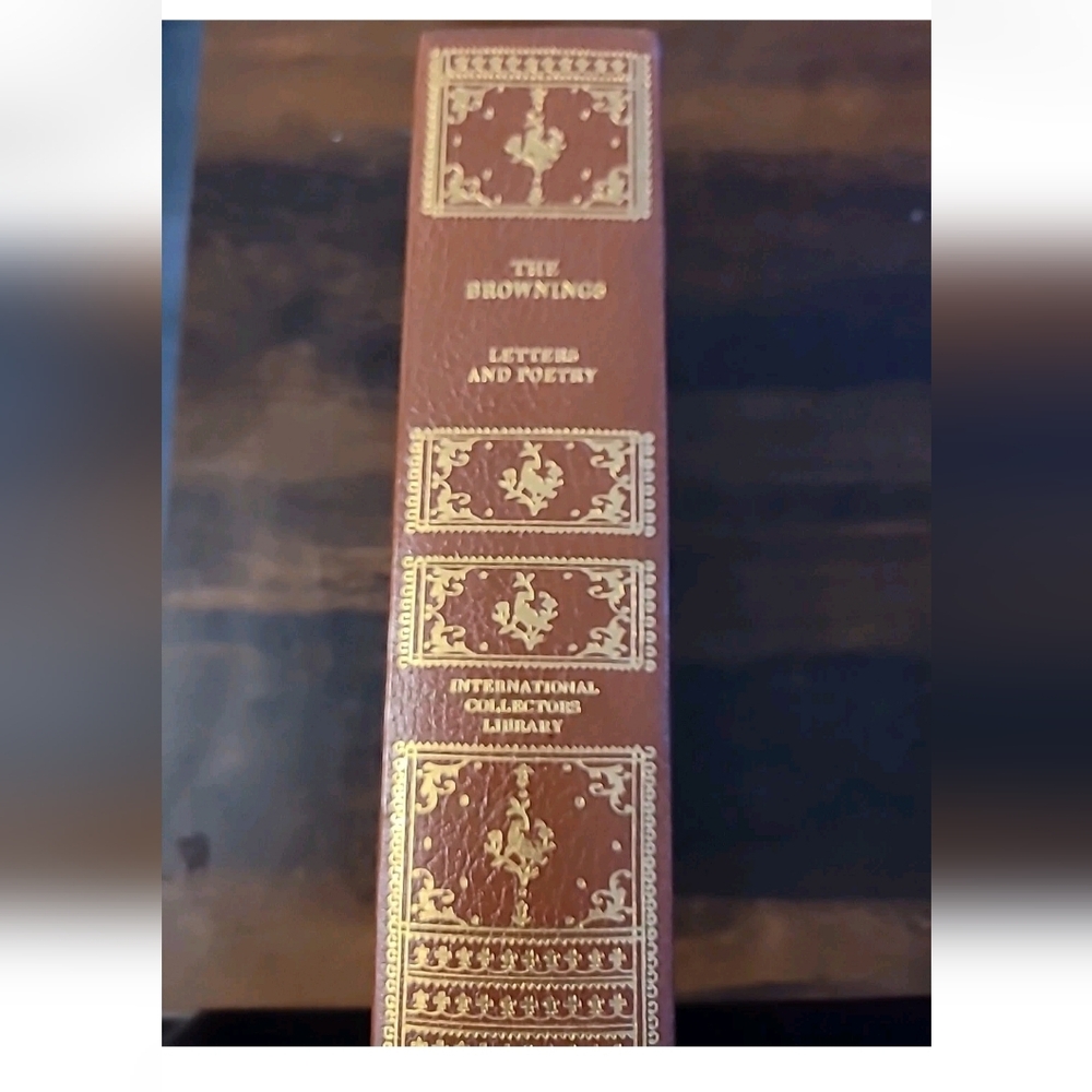 THE BROWNINGS:LETTERS & POETRY - ROBERT & ELIZABETH Int'l. Collectors 1960
